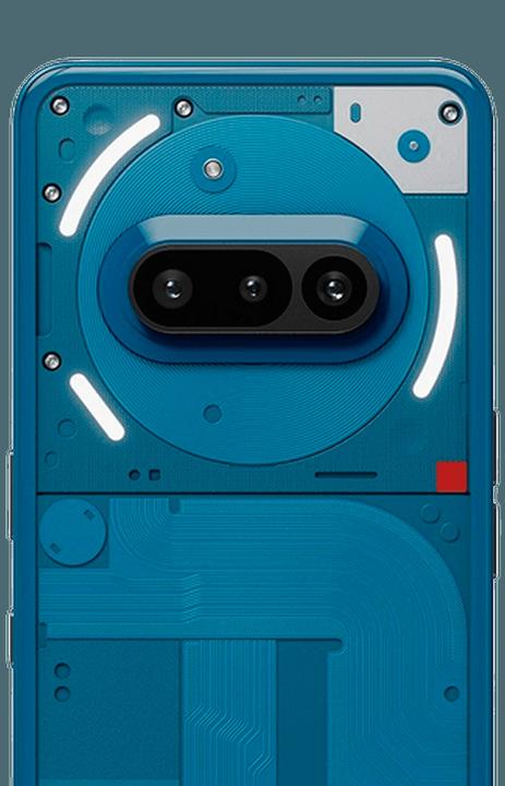 Actual product image Nothing Phone (3a) (256 GB, Blue, 6.77", Dual SIM, 50 Mpx, 5G)