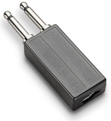 Actual product image Poly Adapter cable K-Plug adapter 6.3mm jack to 4/4 western jack