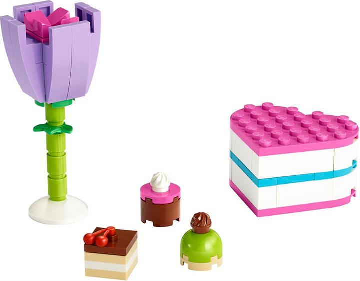 Actual product image LEGO Friends - Chocolate Box & Flower (30411, LEGO Friends)