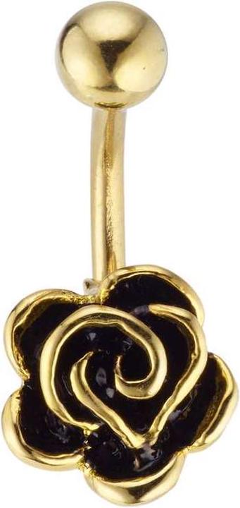 Immagine prodotto Bijouteria Piercing ventre (Rivestimento in PVD (colore oro), Acciaio chirurgico 316L)