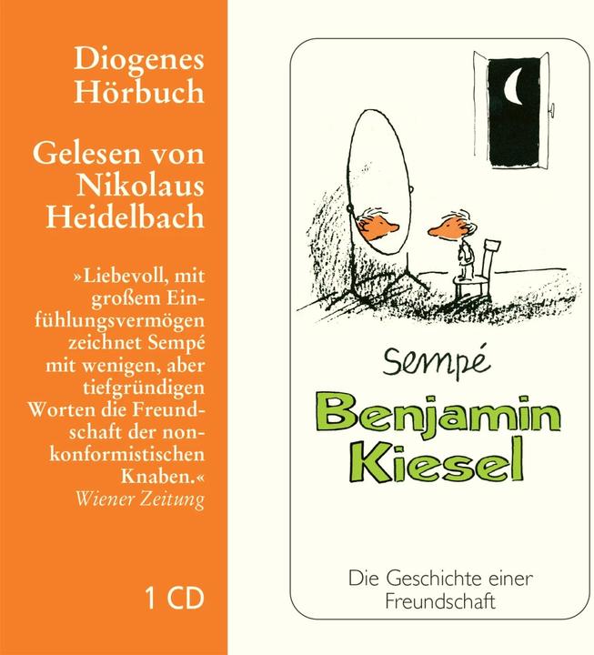 Actual product image Benjamin Kiesel (Nicholas Heidelbach, Anna Cramer Velcro, Jean-Jacques Sempé, German)