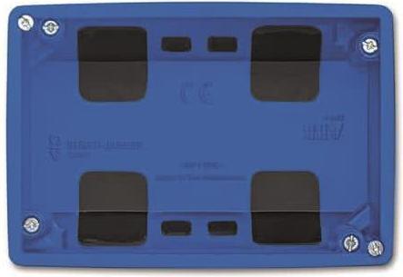 Actual product image Busch-Jaeger 2CKA006220A0387 - Flush-mounted box - Blue - - Busch-free@homePanel 4.3