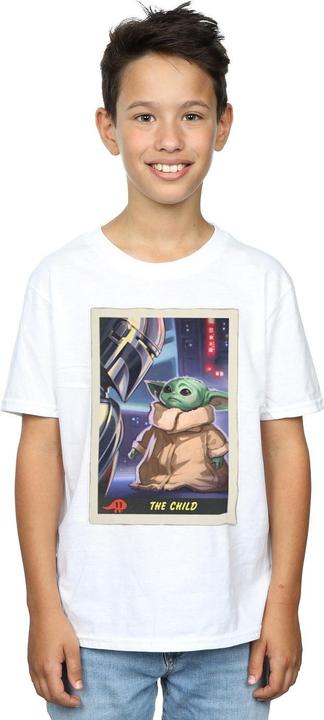Immagine prodotto Star Wars The Mandalorian The Child Card Maglietta Ragazzi (140, 146)