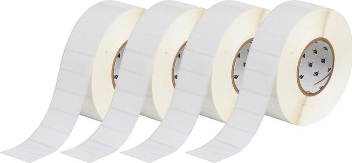 Brady XTHT-17-8423-5, polyester, blanc, 50,80 x 25,40 mm, permanent (5000 U.)