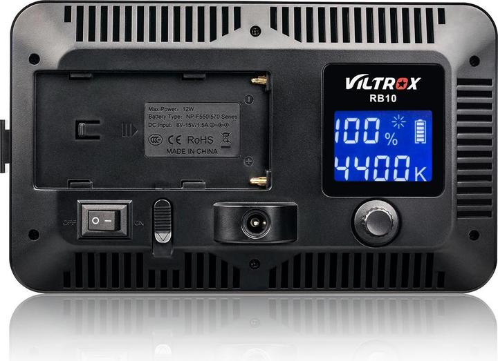 Actual product image Viltrox RB-10 Portable Video Light (Video light)