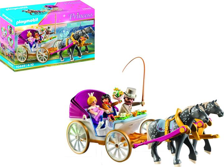 Produktbild Playmobil Romantische Pferdekutsche (70449, Playmobil Princess)