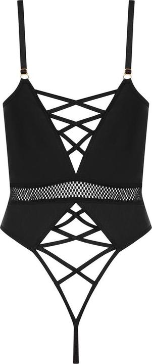 Produktbild Passion Kristeen Body Mit Schrittfreien Schwarz L/Xl (XL)