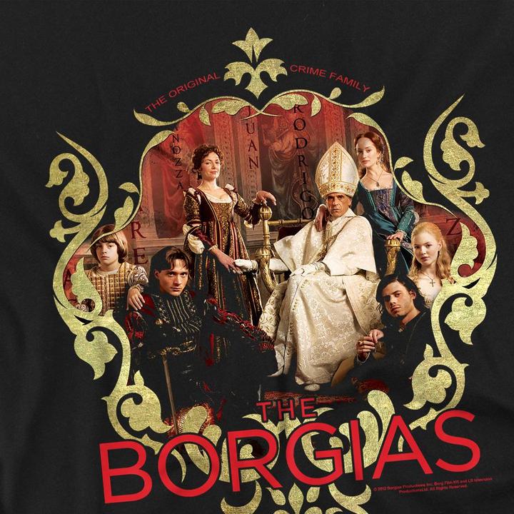 Immagine prodotto The Borgias Family Portrait Maglietta Uomo (4XL)
