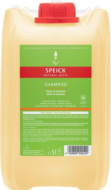 Actual product image Speick Natural Active Shampoo Shine & Volume (5000 ml, Liquid shampoo)