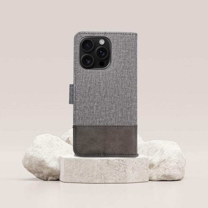 Actual product image OEM Book case GOMMA Book for HUAWEI P30 Pro gray (Huawei P30 Pro)