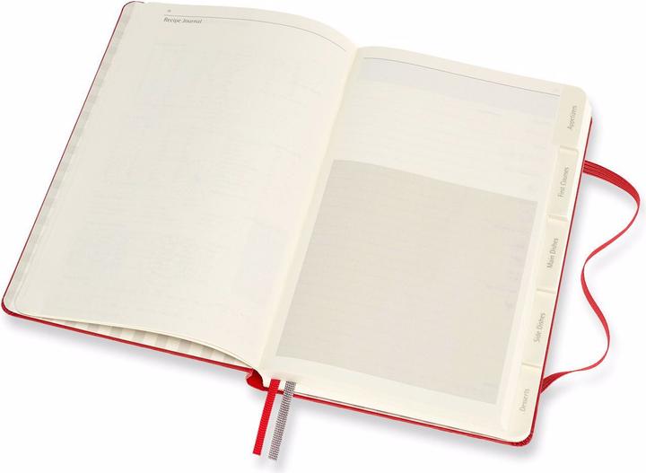Actual product image Moleskine Passion Journal (A5, Special ruling, Hardcover)