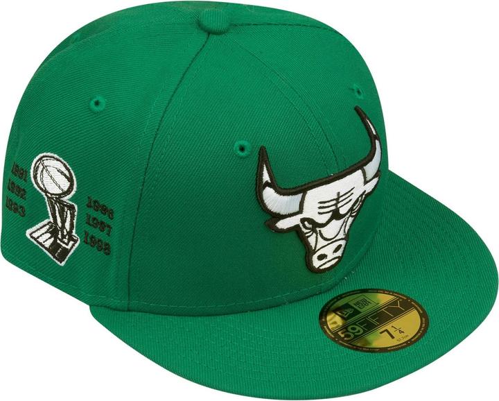 Actual product image New Era 59Fifty Fitted Cap - CHAMPIONS Chicago Bulls - 6 7/8 (6 7/8)