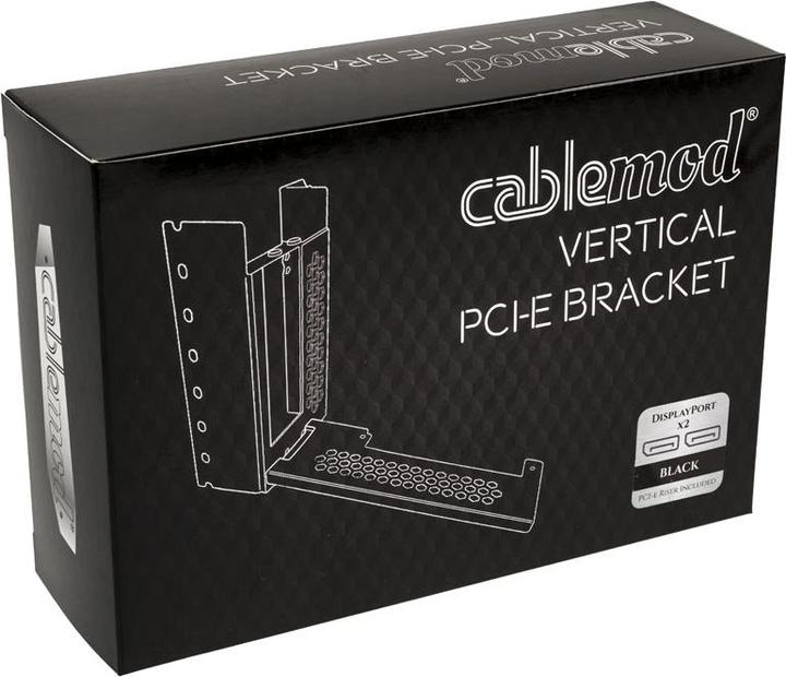 Actual product image CableMod Verti PCI-e Bracket 2x DP