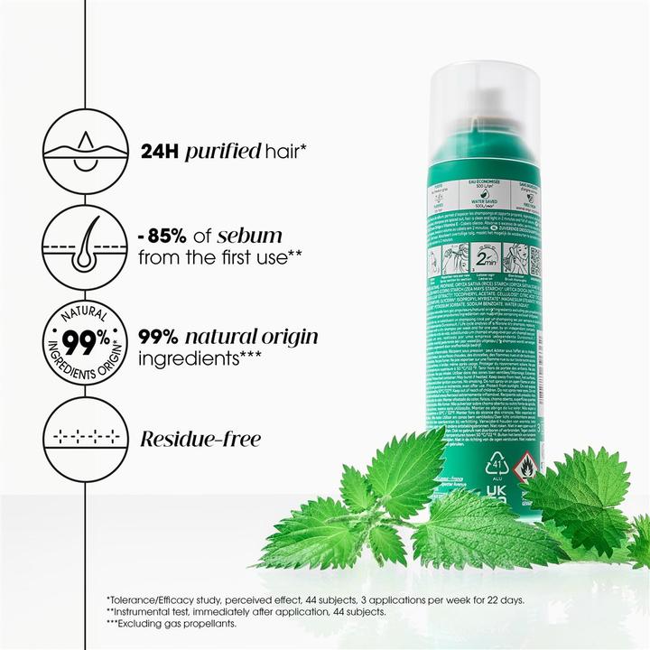 Actual product image Klorane Dry shampoo nettle (150 ml, Dry shampoo)