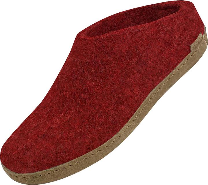 Image du produit Glerups Pantoufles à semelle de cuir (38)