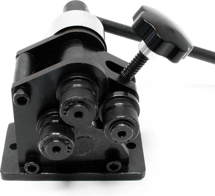 Produktbild Wiltec Rollenbiegemaschine manuell 70mm Rollenbieger Rundbiegemaschine Stahl