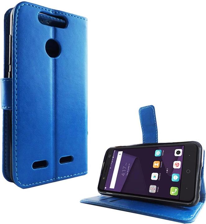 Produktbild König Design Hülle Handy Schutz für ZTE Blade V8 Lite Case Cover Tasche Wallet Etui Bumper (ZTE Blade V8 Lite)