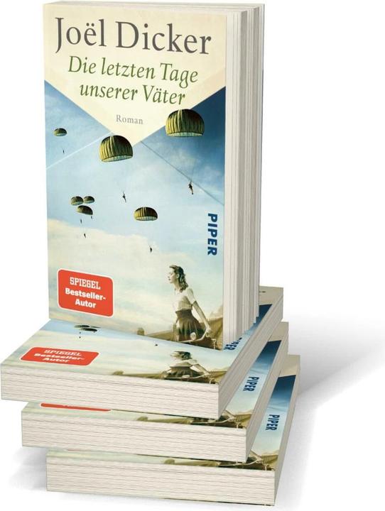 Produktbild Die letzten Tage unserer Väter (Deutsch, Amelie Thoma, Joël Dicker, Michaela Messner, 2023)