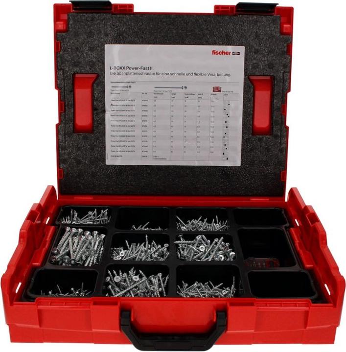 Productafbeelding Fischer Action Power Fast II L-Boxx 102 (1801 Schroeven per stuk)