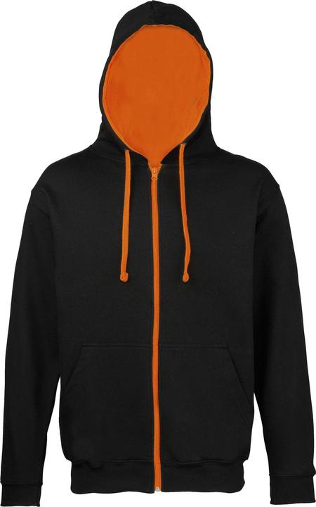 Schwarz/Orange