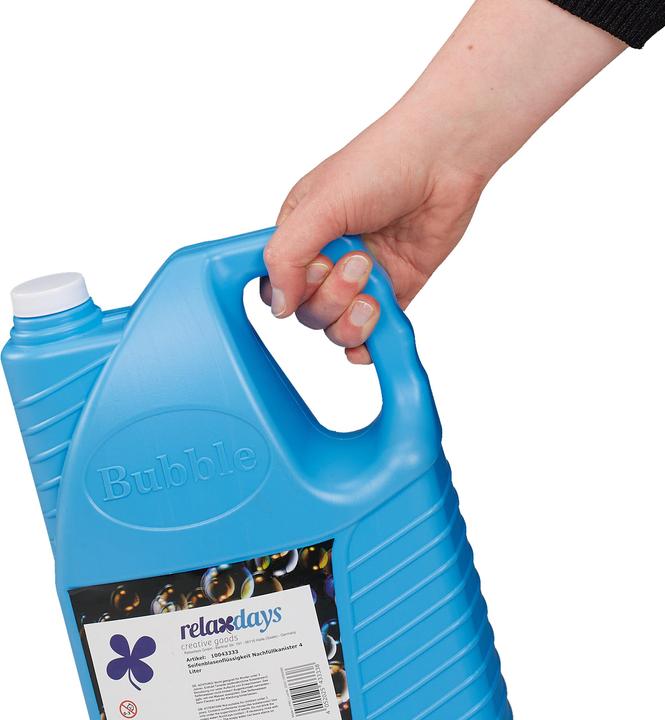 Actual product image Relaxdays Bubble refill canister