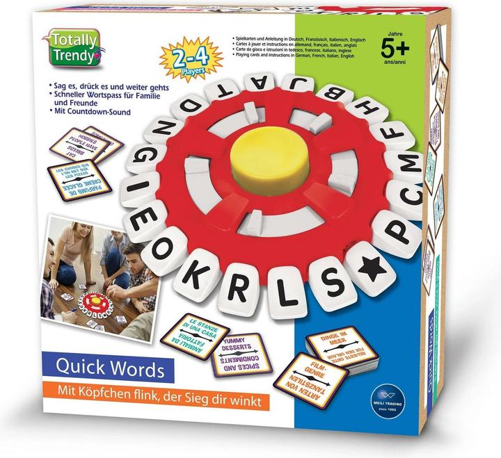 Produktbild Totally Quick Words (Französisch, Englisch, Deutsch, Italienisch)