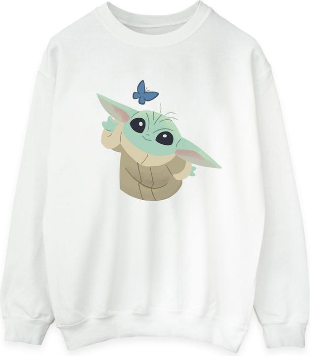 Star Wars The Mandalorian Butterfly Catching Sweatshirt (XL)