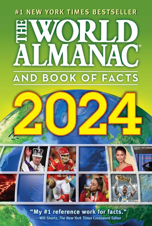 Image du produit L'Almanach mondial et le Livre des faits 2024 (Anglais)