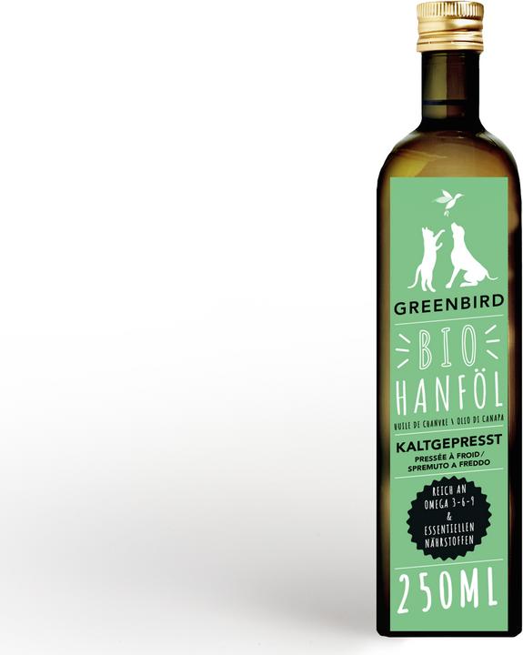 Produktbild Greenbird Hanfsamenöl (Katze, Hund, 250 ml)