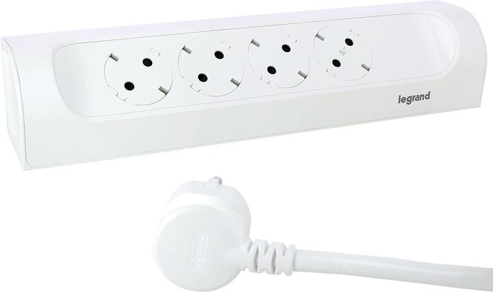 Produktbild Legrand Perfect-Fit Ecksteckdosenleiste (4 x, CEE7, 1 m)