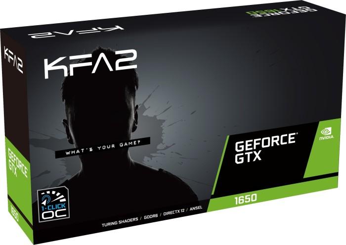 Produktbild KFA2 GeForce GTX 1650 EX Plus OC (4 GB)