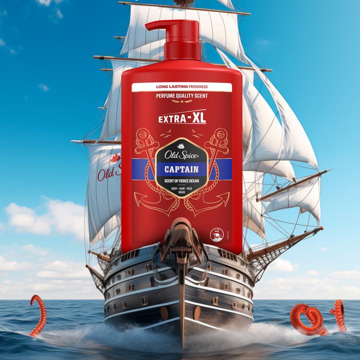 Actual product image Old Spice Captain (1000 ml)