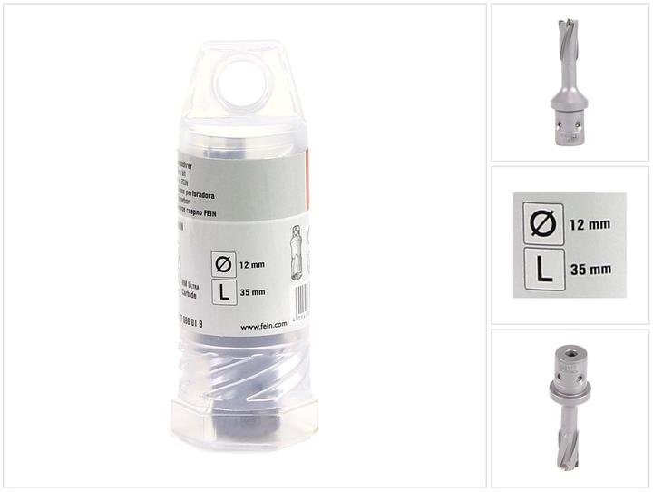 Produktbild Fein Kernbohrer 12 mm 63127086019 1 (12 Millimeter)