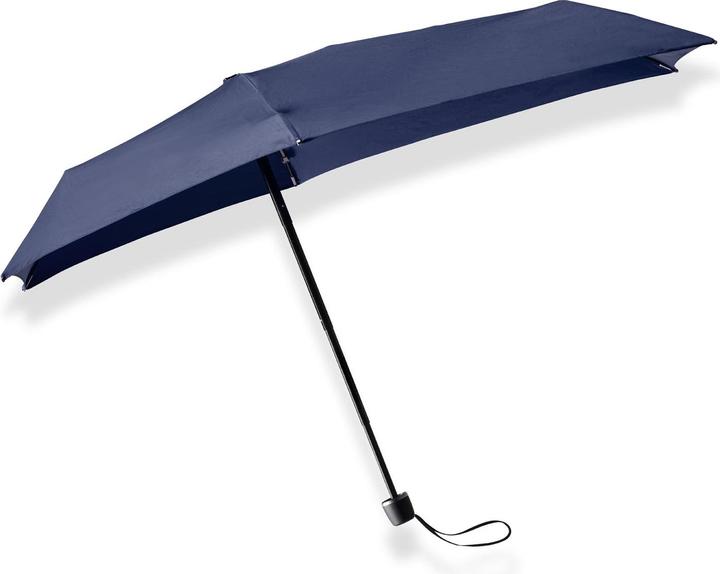 Senz Micro Foldable Storm Regenschirm, Mitternachtsblau