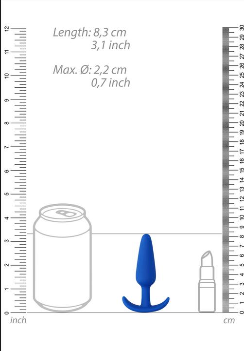 Actual product image Doc Johnson Slim Butt Plug