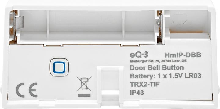 Actual product image Homematic IP Bell push HmIP-DBB