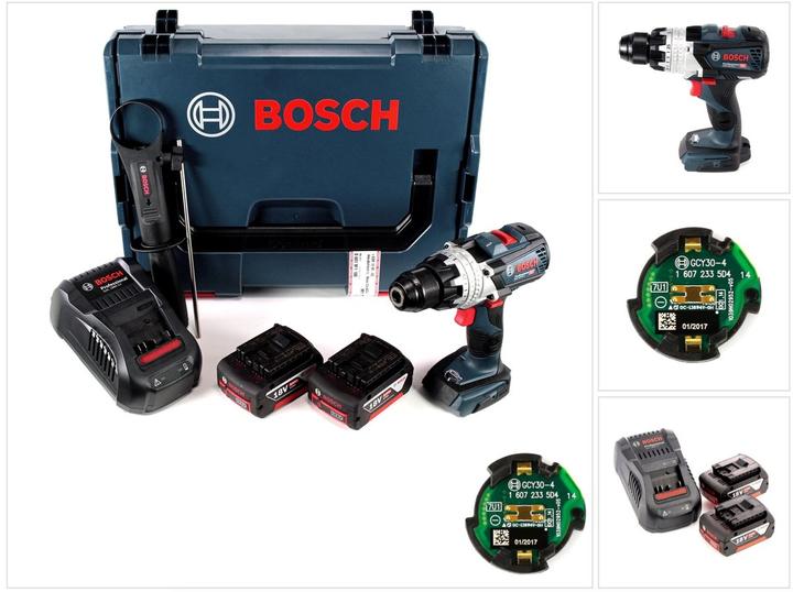 Actual product image Bosch Professional GSR 18V-85 C incl. Bluetooth module and 2 batteries (Rechargeable battery operated)