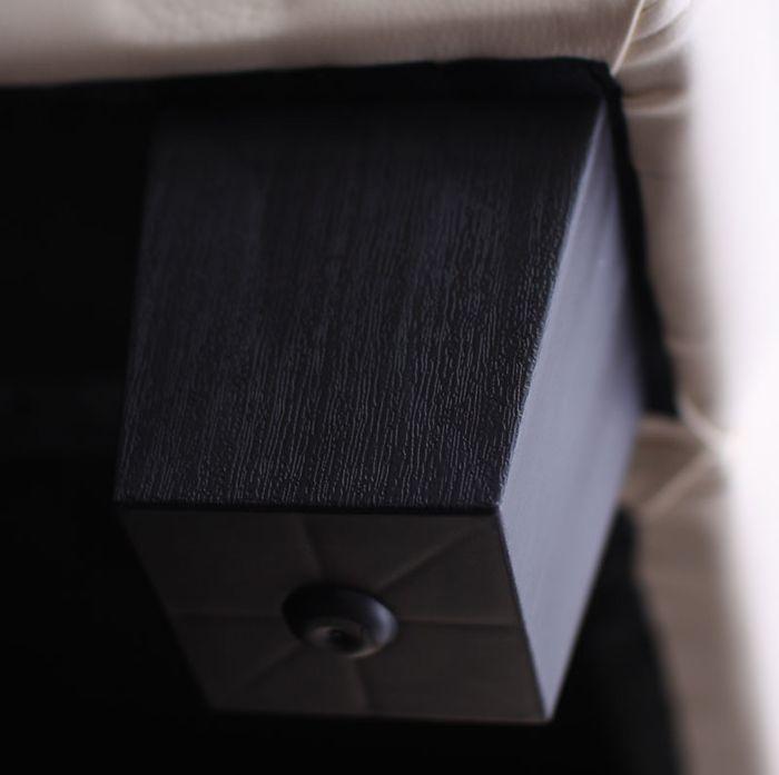 Produktbild Swisshandel24 3-1-1 Sofagarnitur Couchgarnitur Loungesofa Lille Leder - schwarz (3-Sitzer)