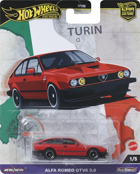 Produktbild Mattel Hw Alfa Romeo Gtv 6 3.0