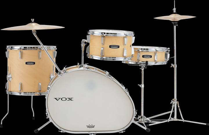 Produktbild Vox Drumset, Telstar Maple, 4-teilig, natural, Ltd. (E-Drum)