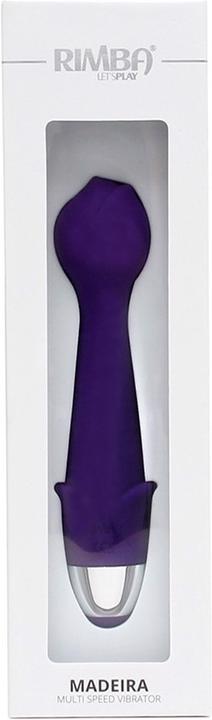 Actual product image Rimba Madeira Flower Power Vibrator