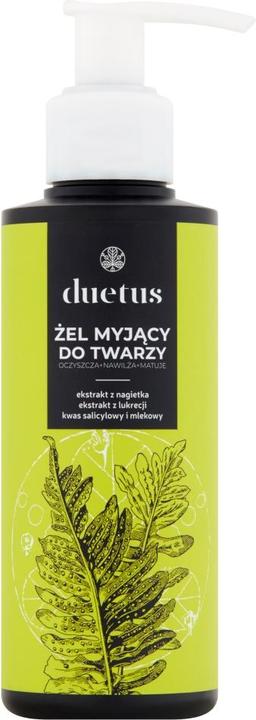 Duetus Cleansing Gel cleanses + moisturizes + mattifies 150ml (Gel, 150 ml)