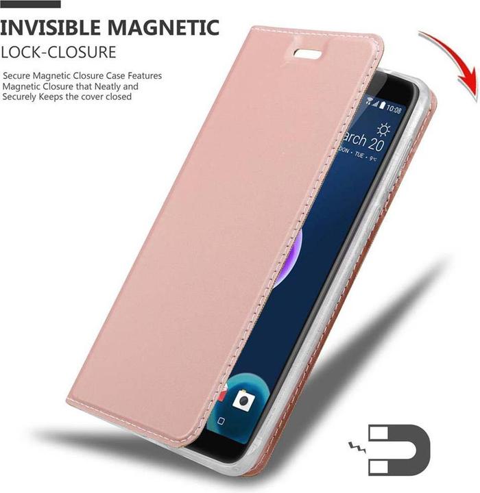 Image du produit Cadorabo Book Classy Style Cover (HTC Desire 12)