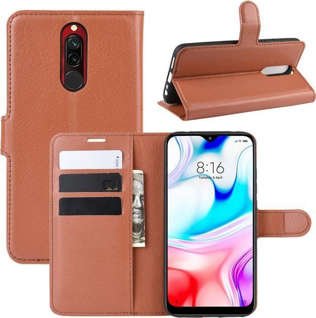 Image du produit MU Classic Série de couvertures de livres en cuir litchi (Xiaomi Redmi 8)