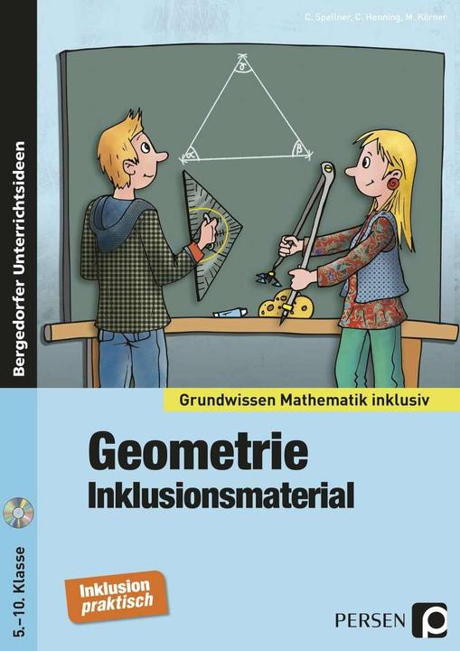 Actual product image Geometrie - Inklusionsmaterial (5. bis 10. Klasse) (German, C. Henning, C. Spellner, M. Körner, 2021)