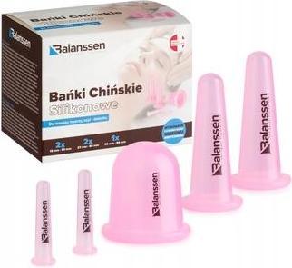Actual product image Balanssen Silicone Chinese Face Cups, 5 Pieces