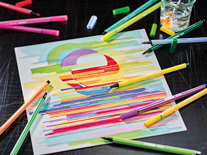 Image du produit STABILO Pen 68 (Néon, 25 x)