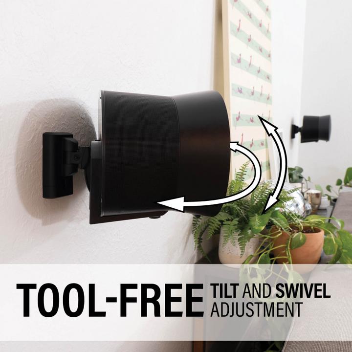 Produktbild Sanus Wandhalter für Sonos Era 300 (1 Stk., Wandmontage, Neigbar, Drehbar, Schwenkbar)