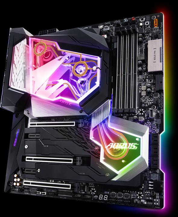 Produktbild Gigabyte Z390 AORUS XTREME WATERFORCE 5G - Bundle mit Intel Core i9-9900K (LGA 1151, Intel Z390 Express, E-ATX)