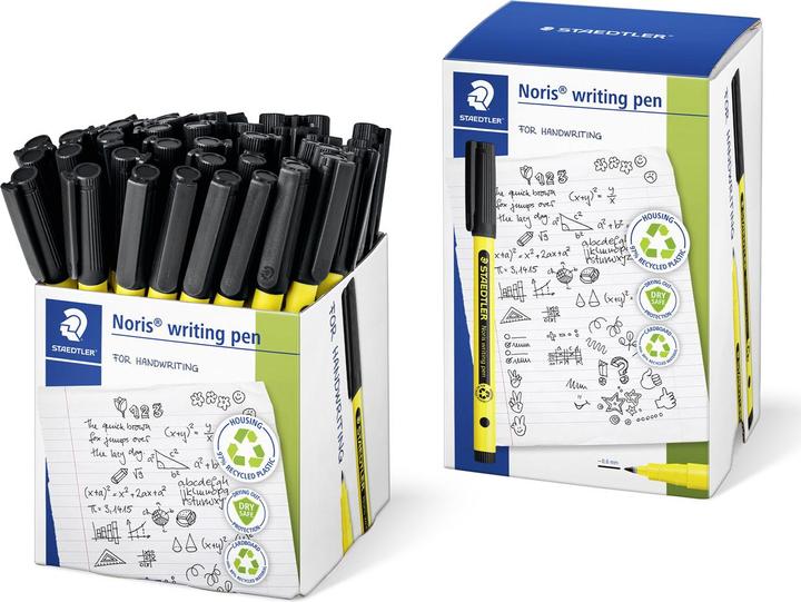 Produktbild Staedtler Noris writing pen 307 (Schwarz, 1 x)